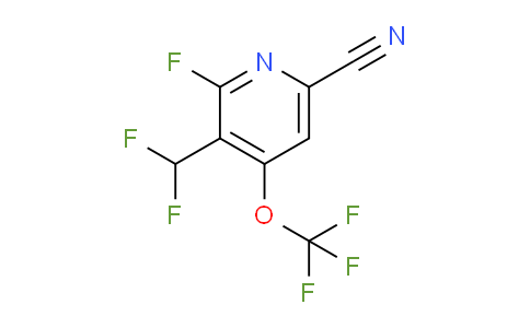 AM181262 | 1803955-38-5 | 6-Cyano-3-(difluoromethyl)-2-fluoro-4-(trifluoromethoxy)pyridine