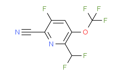 AM181264 | 1803955-48-7 | 2-Cyano-6-(difluoromethyl)-3-fluoro-5-(trifluoromethoxy)pyridine