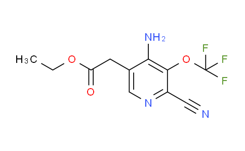 AM18127 | 1804451-74-8 | Ethyl 4-amino-2-cyano-3-(trifluoromethoxy)pyridine-5-acetate