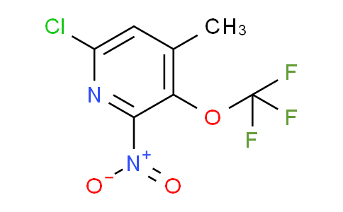 6-Chloro-4-methyl-2-nitro-3-(trifluoromethoxy)pyridine
