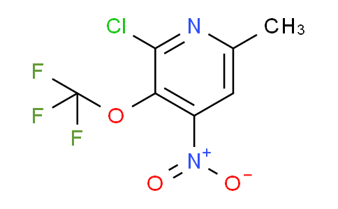 2-Chloro-6-methyl-4-nitro-3-(trifluoromethoxy)pyridine
