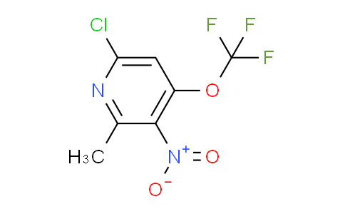 6-Chloro-2-methyl-3-nitro-4-(trifluoromethoxy)pyridine