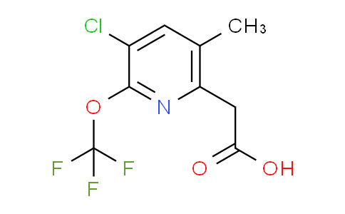 AM181287 | 1806240-46-9 | 3-Chloro-5-methyl-2-(trifluoromethoxy)pyridine-6-acetic acid