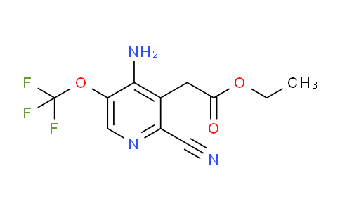 AM18129 | 1803984-24-8 | Ethyl 4-amino-2-cyano-5-(trifluoromethoxy)pyridine-3-acetate