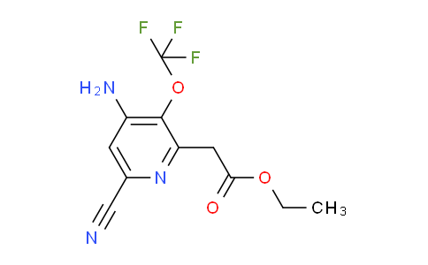 AM18130 | 1803476-75-6 | Ethyl 4-amino-6-cyano-3-(trifluoromethoxy)pyridine-2-acetate