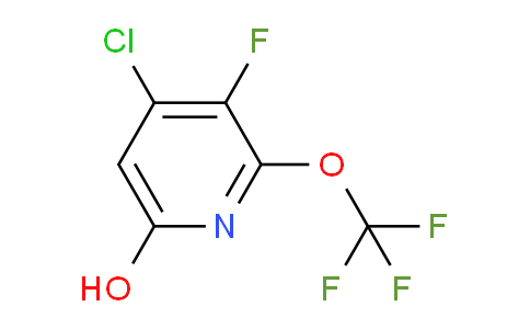 AM181311 | 1803687-56-0 | 4-Chloro-3-fluoro-6-hydroxy-2-(trifluoromethoxy)pyridine