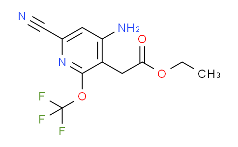 AM18132 | 1803641-08-8 | Ethyl 4-amino-6-cyano-2-(trifluoromethoxy)pyridine-3-acetate