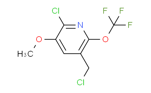 2-Chloro-5-(chloromethyl)-3-methoxy-6-(trifluoromethoxy)pyridine