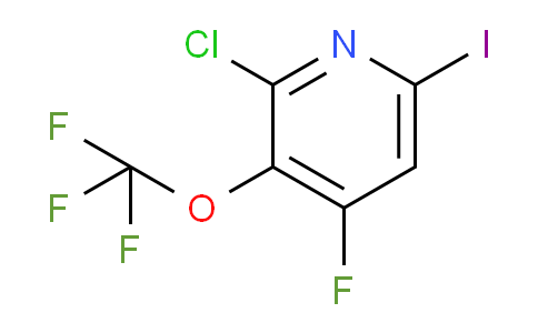 2-Chloro-4-fluoro-6-iodo-3-(trifluoromethoxy)pyridine