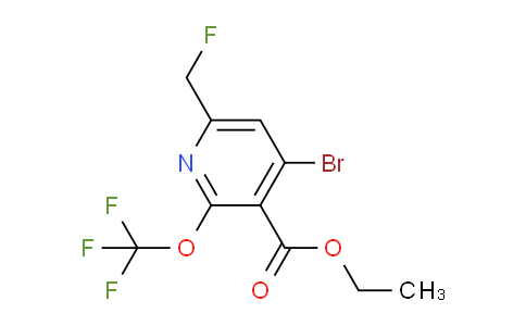 AM181330 | 1804574-50-2 | Ethyl 4-bromo-6-(fluoromethyl)-2-(trifluoromethoxy)pyridine-3-carboxylate