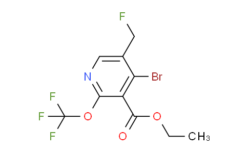 AM181332 | 1804637-96-4 | Ethyl 4-bromo-5-(fluoromethyl)-2-(trifluoromethoxy)pyridine-3-carboxylate