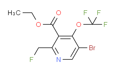 AM181335 | 1806219-64-6 | Ethyl 5-bromo-2-(fluoromethyl)-4-(trifluoromethoxy)pyridine-3-carboxylate