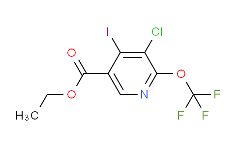AM181346 | 1806125-91-6 | Ethyl 3-chloro-4-iodo-2-(trifluoromethoxy)pyridine-5-carboxylate