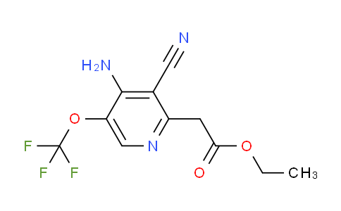 AM18135 | 1803922-22-6 | Ethyl 4-amino-3-cyano-5-(trifluoromethoxy)pyridine-2-acetate