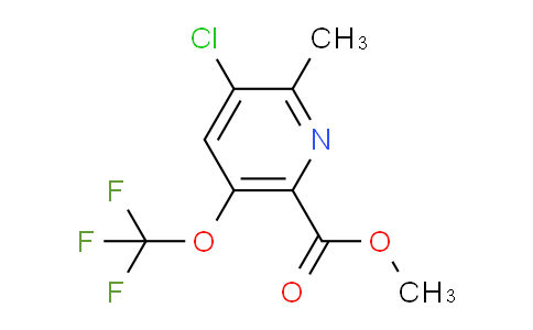 AM181375 | 1803937-02-1 | Methyl 3-chloro-2-methyl-5-(trifluoromethoxy)pyridine-6-carboxylate