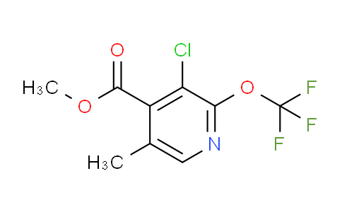 AM181380 | 1806099-88-6 | Methyl 3-chloro-5-methyl-2-(trifluoromethoxy)pyridine-4-carboxylate