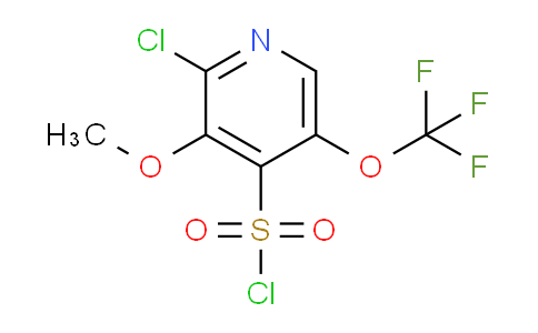 AM181385 | 1806231-66-2 | 2-Chloro-3-methoxy-5-(trifluoromethoxy)pyridine-4-sulfonyl chloride
