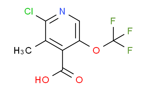 AM181423 | 1804667-76-2 | 2-Chloro-3-methyl-5-(trifluoromethoxy)pyridine-4-carboxylic acid