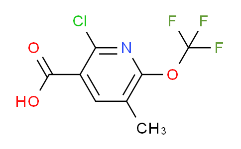 AM181433 | 1806240-11-8 | 2-Chloro-5-methyl-6-(trifluoromethoxy)pyridine-3-carboxylic acid