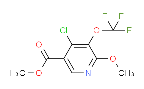 AM181443 | 1804552-50-8 | Methyl 4-chloro-2-methoxy-3-(trifluoromethoxy)pyridine-5-carboxylate