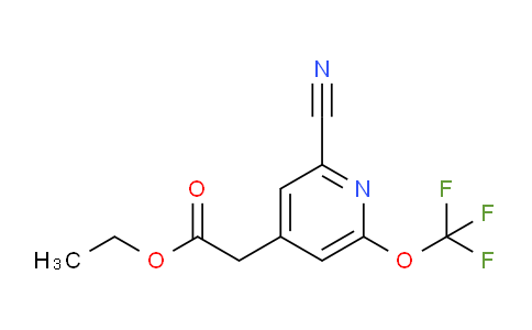 AM18145 | 1361812-69-2 | Ethyl 2-cyano-6-(trifluoromethoxy)pyridine-4-acetate