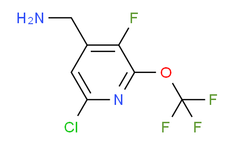 4-(Aminomethyl)-6-chloro-3-fluoro-2-(trifluoromethoxy)pyridine