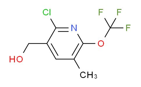 2-Chloro-5-methyl-6-(trifluoromethoxy)pyridine-3-methanol