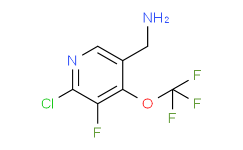 5-(Aminomethyl)-2-chloro-3-fluoro-4-(trifluoromethoxy)pyridine