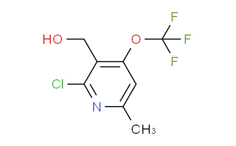 2-Chloro-6-methyl-4-(trifluoromethoxy)pyridine-3-methanol