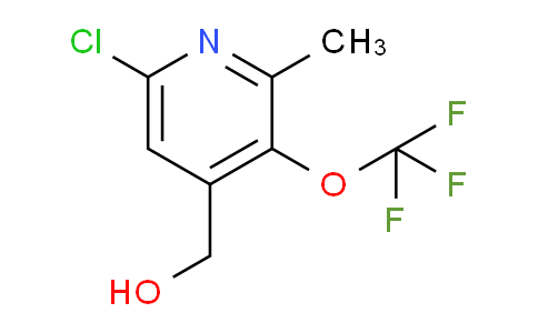 6-Chloro-2-methyl-3-(trifluoromethoxy)pyridine-4-methanol