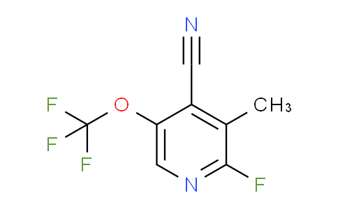 AM181463 | 1804562-71-7 | 4-Cyano-2-fluoro-3-methyl-5-(trifluoromethoxy)pyridine