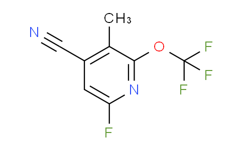 AM181467 | 1804328-98-0 | 4-Cyano-6-fluoro-3-methyl-2-(trifluoromethoxy)pyridine