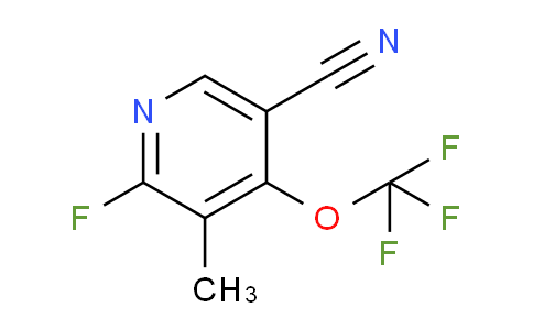AM181476 | 1803653-22-6 | 5-Cyano-2-fluoro-3-methyl-4-(trifluoromethoxy)pyridine