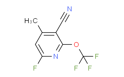 AM181477 | 1804662-95-0 | 3-Cyano-6-fluoro-4-methyl-2-(trifluoromethoxy)pyridine