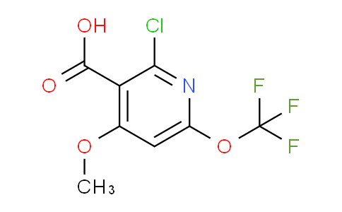 AM181482 | 1804800-72-3 | 2-Chloro-4-methoxy-6-(trifluoromethoxy)pyridine-3-carboxylic acid