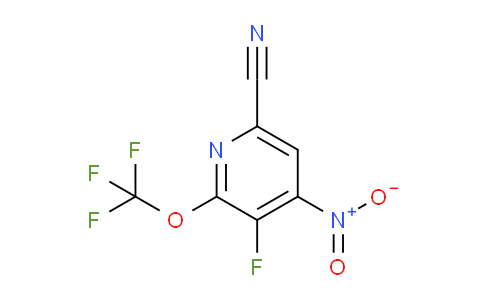 AM181493 | 1803653-36-2 | 6-Cyano-3-fluoro-4-nitro-2-(trifluoromethoxy)pyridine
