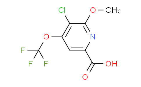 AM181494 | 1804690-93-4 | 3-Chloro-2-methoxy-4-(trifluoromethoxy)pyridine-6-carboxylic acid