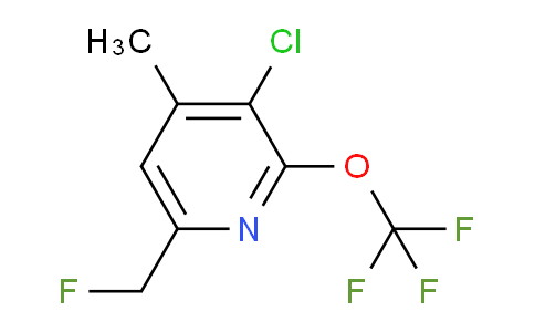 AM181498 | 1804803-76-6 | 3-Chloro-6-(fluoromethyl)-4-methyl-2-(trifluoromethoxy)pyridine