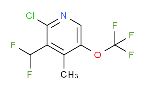 AM181500 | 1804737-11-8 | 2-Chloro-3-(difluoromethyl)-4-methyl-5-(trifluoromethoxy)pyridine