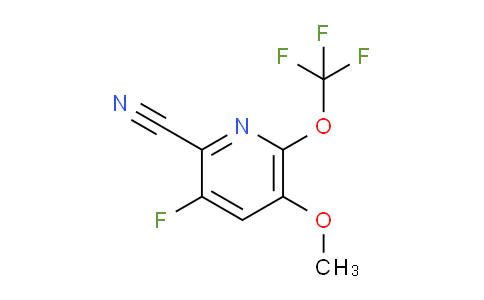 AM181506 | 1804788-86-0 | 2-Cyano-3-fluoro-5-methoxy-6-(trifluoromethoxy)pyridine