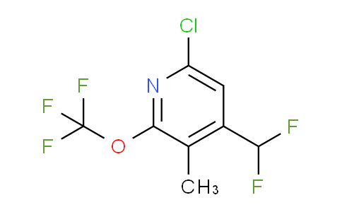 AM181509 | 1804559-71-4 | 6-Chloro-4-(difluoromethyl)-3-methyl-2-(trifluoromethoxy)pyridine