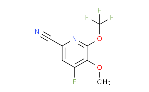 AM181510 | 1803652-66-5 | 6-Cyano-4-fluoro-3-methoxy-2-(trifluoromethoxy)pyridine