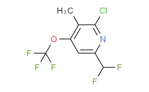 AM181516 | 1806098-12-3 | 2-Chloro-6-(difluoromethyl)-3-methyl-4-(trifluoromethoxy)pyridine