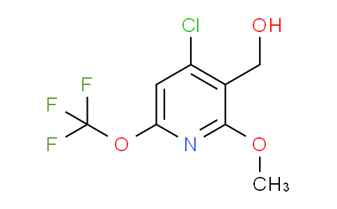 4-Chloro-2-methoxy-6-(trifluoromethoxy)pyridine-3-methanol