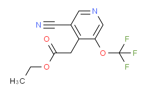 AM18154 | 1803929-05-6 | Ethyl 3-cyano-5-(trifluoromethoxy)pyridine-4-acetate