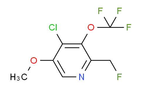 AM181551 | 1804550-78-4 | 4-Chloro-2-(fluoromethyl)-5-methoxy-3-(trifluoromethoxy)pyridine