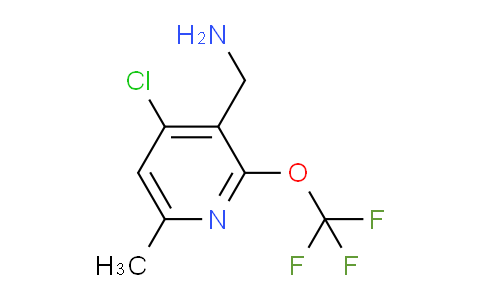 AM181576 | 1803618-76-9 | 3-(Aminomethyl)-4-chloro-6-methyl-2-(trifluoromethoxy)pyridine