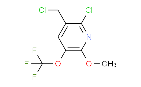 AM181583 | 1803692-81-0 | 2-Chloro-3-(chloromethyl)-6-methoxy-5-(trifluoromethoxy)pyridine