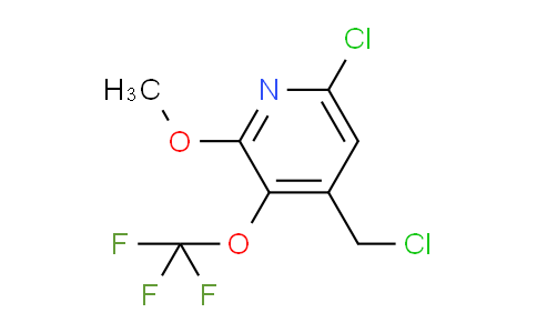 AM181587 | 1804589-34-1 | 6-Chloro-4-(chloromethyl)-2-methoxy-3-(trifluoromethoxy)pyridine