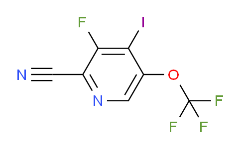 AM181588 | 1806103-67-2 | 2-Cyano-3-fluoro-4-iodo-5-(trifluoromethoxy)pyridine